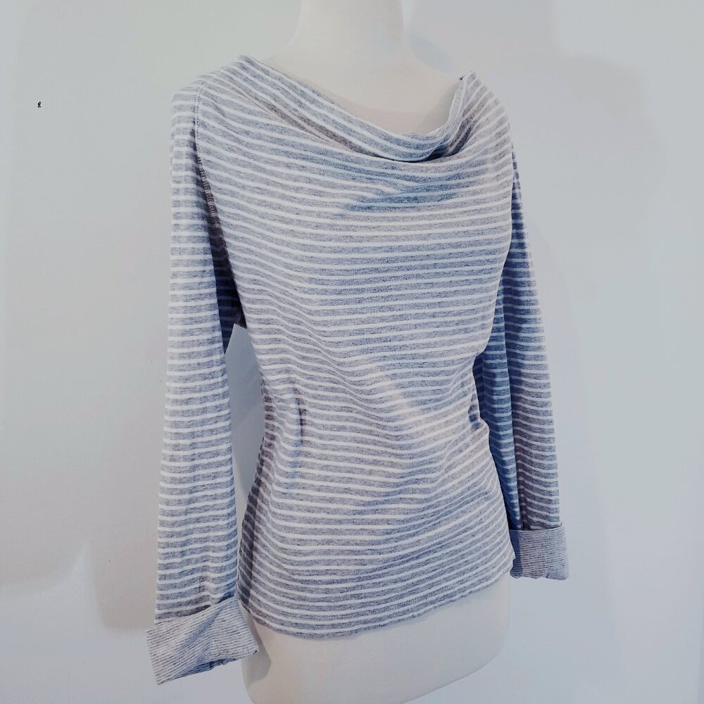 James Perse Boat Neck Long Sleeve Shirt